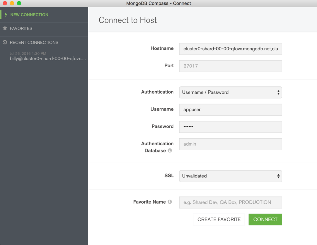 Connect MongoDB Compass to MongoDB Atlas